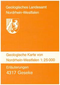 Geologische Karten von Nordrhein-Westfalen 1:25000 / Geseke