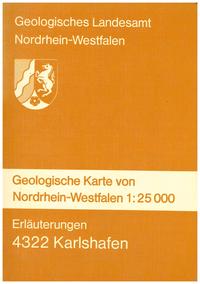 Geologische Karten von Nordrhein-Westfalen 1:25000 / Bad Karlshafen