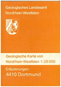 Geologische Karten von Nordrhein-Westfalen 1:25000 / Dortmund