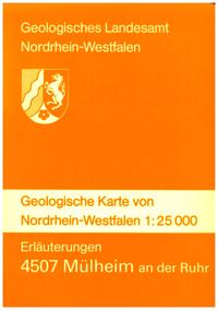Geologische Karten von Nordrhein-Westfalen 1:25000 / Mülheim an der Ruhr