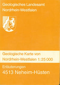 Geologische Karten von Nordrhein-Westfalen 1:25000 / Neheim-Hüsten