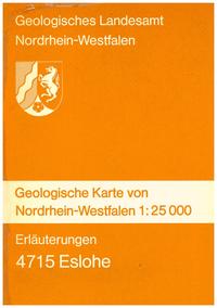 Geologische Karten von Nordrhein-Westfalen 1:25000 / Eslohe