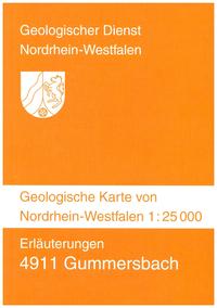 Geologische Karten von Nordrhein-Westfalen 1 : 25000 / Gummersbach