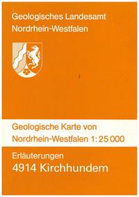 Geologische Karten von Nordrhein-Westfalen 1:25000 / Kirchhundem