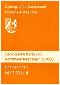 Geologische Karten von Nordrhein-Westfalen 1:25000 / Wiehl