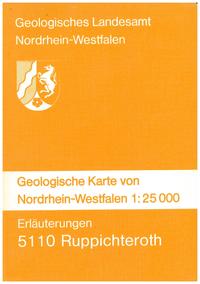 Geologische Karten von Nordrhein-Westfalen 1:25000 / Ruppichteroth