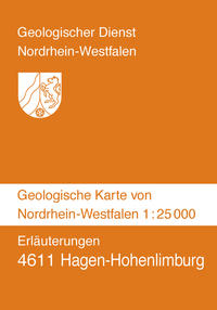 Geologische Karten von Nordrhein-Westfalen 1:25000 / 4611 Hagen-Hohenlimburg