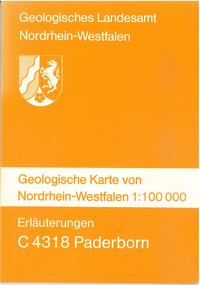 Geologische Karten von Nordrhein-Westfalen 1:100000 / Paderborn