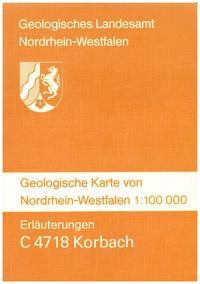 Geologische Karten von Nordrhein-Westfalen 1:100000 / Korbach