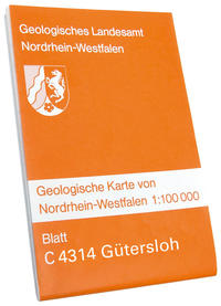 Geologische Karten von Nordrhein-Westfalen 1:100000 / Gütersloh