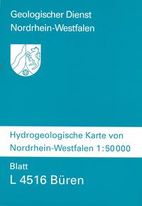 Hydrogeologische Karte von Nordrhein-Westfalen 1 : 50000
