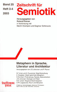 Zeitschrift für Semiotik / Metaphern in Sprache, Literatur und Architektur