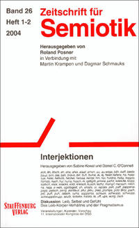 Zeitschrift für Semiotik / Interjektionen