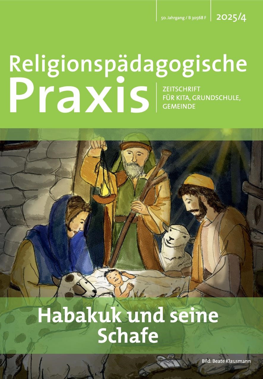 Cover-Abbildung für Habakuk und seine Schafe (Softcover/Paperback) (99999---978-3-86141-336-3)