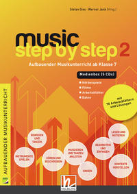 Music Step by Step 2. Medienbox (4 Audio-CDs und CD+)