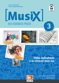 MusiX 3 (Ausgabe ab 2019) Unterrichtsfilme und Tutorials Schullizenz