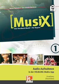 MusiX 1 BY (Ausgabe ab 2017) Audio-Aufnahmen Einzellizenz