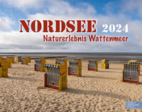 Nordsee 2024 Großformat-Kalender 58 x 45,5 cm