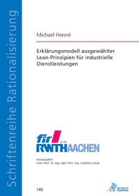 Erklärungsmodell ausgewählter Lean-Prinzipien für industrielle Dienstleistungen
