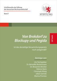 Von Brokdorf zu Blockupy und Pegida