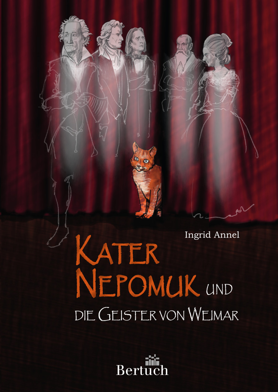 Cover-Abbildung für Kater Nepomuk und die Geister von Weimar (Hardcover) (99999---978-3-86397-188-5)
