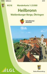 W218 Wanderkarte 1:25 000 Heilbronn - Cover