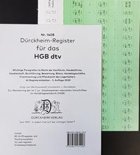 Dürckheim-Register Nr. 1408 für das HGB dtv