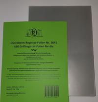 Dürckheim-Register-Folien Nr. 2641 für die VSV