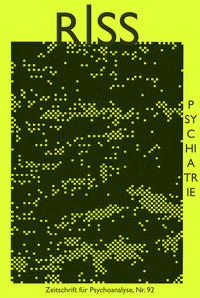 RISS - Zeitschrift für Psychoanalyse