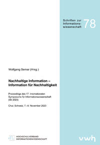 Nachhaltige Information — Information für Nachhaltigkeit