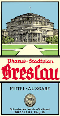 Pharus-Stadtplan Breslau 1941