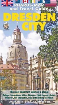 Pharus Map and Travel Guide Dresden City