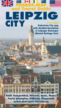 Pharus-Map and Travel Guide Leipzig City