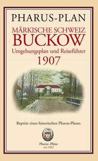 Pharus-Plan Märkische Schweiz - Buckow - Umgebungsplan und Reiseführer 1907