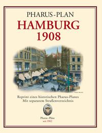 Pharus-Plan Hamburg 1908