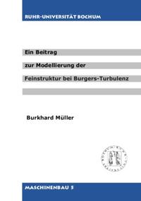 Ein Beitrag zur Modellierung der Feinstruktur bei Burgers-Turbulenz