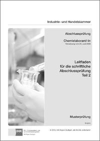 PAL-Leitfaden für die gestreckte Abschlussprüfung Teil 2 - Chemielaborant/-in