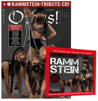 Orkus Edition mit RAMMSTEIN-Tribute-CD: 12 Tracks: Engel, Mein Herz brennt, Du hast, Mein Teil, Du riechst so gut, Rosenrot u.a.