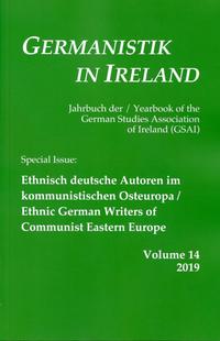 Ethnisch deutsche Autoren im kommunistischen Osteuropa / Ethnic German Writers of Communist Eastern Europe