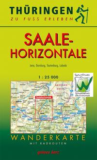 Wanderkarte Saalehorizontale