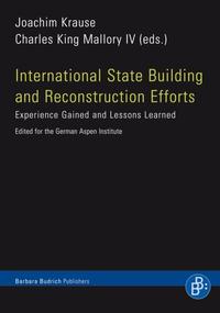 International State Building and Reconstruction Efforts
