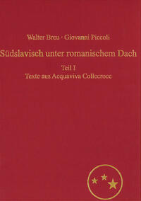 Südslavisch unter romanischem Dach. Die Moliseslaven in Geschichte und Gegenwart im Spiegel ihrer Sprache