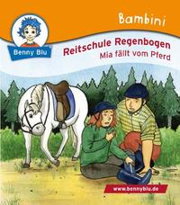 Bambini Reitschule Regenbogen. Mia fällt vom Pferd