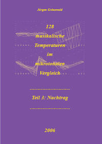 128 musikalische Temperaturen im mikrotonalen Vergleich