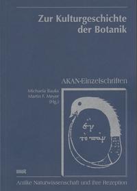 Zur Kulturgeschichte der Botanik