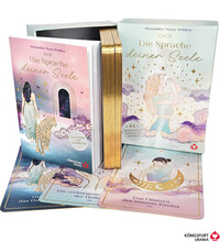 Cover-Abbildung für Die Sprache deiner Seele - 44 Inspirationskarten (Orakelkarten) (99999---978-3-86826-827-0)