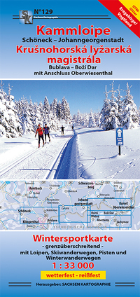 Kammloipe Schöneck-Johanngeorgenstadt / Krusnohorska lyzarska magistrala