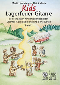 Kids Lagerfeuer-Gitarre 1