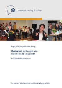Cover-Abbildung für Musikarbeit im Kontext von Inklusion und Integration (Softcover/Paperback) (99999---978-3-86956-411-1)
