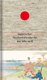 Japanischer Taschenkalender für das Jahr 2018